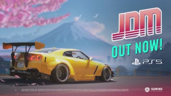 JDM: Japanese Drift Master - Трейлер релиза на PS5