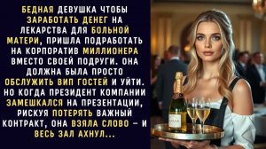 БЕДНАЯ ДЕВУШКА чтобы ЗАРАБОТАТЬ денег на лекарства для больной матери, пришла подработать на