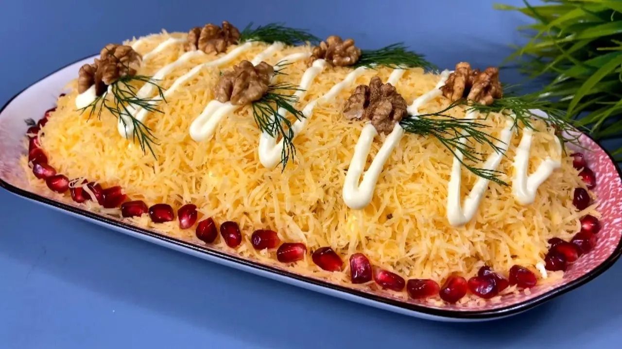 Десять салатов за 20 минут! Большой Праздничный СБОРНИК! Нестандартно, красиво и вкусно БЕЗУМНО! смотреть онлайн