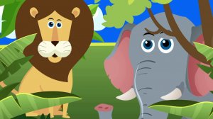 Зен и Ден 2 серия-Развивающие и обучающие мультики песни для детей-Африка для детей-Зебра в клеточку