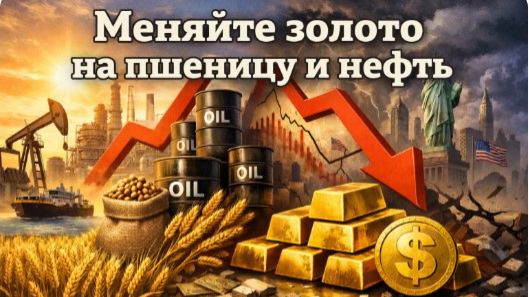 Меняйте золото на пшеницу и нефть
