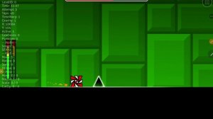 Прохожу свой уровень в ГД (geometry dash)