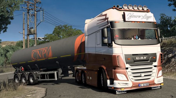 541 / ЕTS2 1.57 / DAF XXL / Этан 22т. из Греции в Австрию.