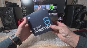 Эхолот ПРАКТИК 8 Распаковка и первый взгляд. Лучший подарок рыбаку!