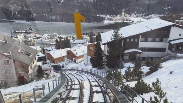 Прогулка по горам Санкт-Мориц 🏔 пешеходная экскурсия по снегу ❄ Switzerland Швейцария 🇨🇭