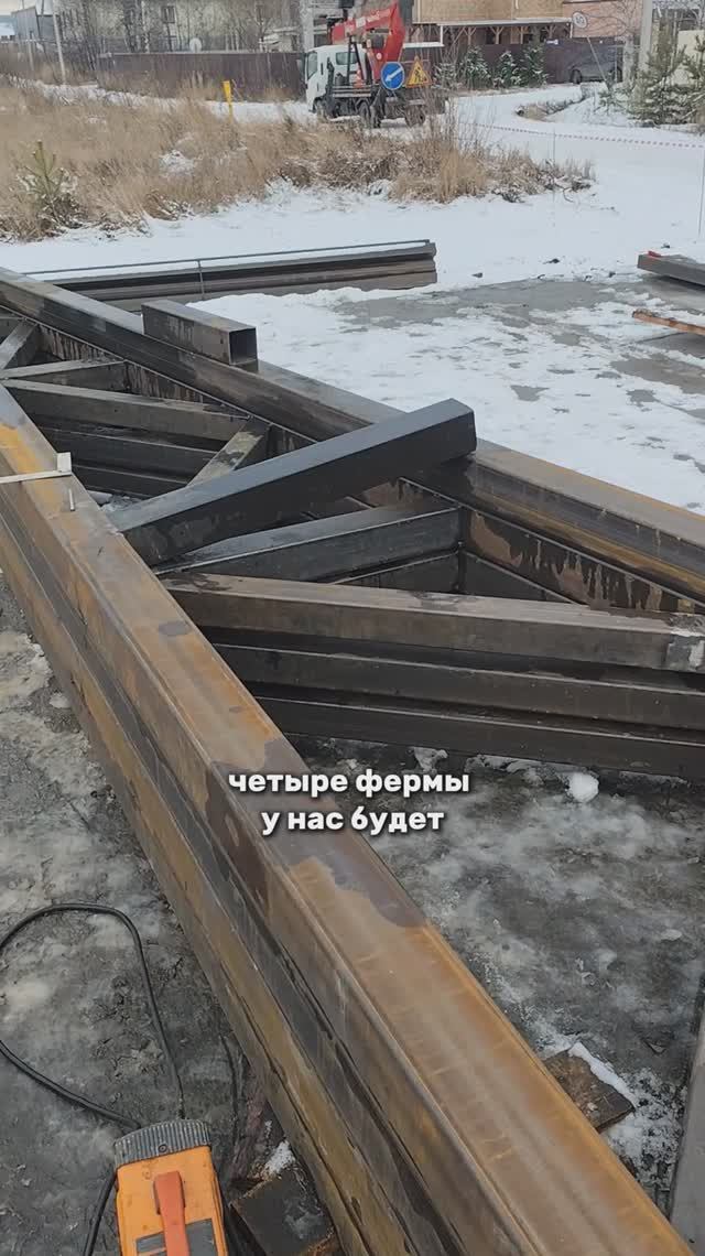 Автосервис СТО из сэндвич-панелей 25х16. Часть 41.