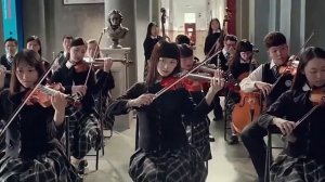 Китайские инструменты и классика. "Полет шмеля" Н.А.Римского - Корсакова