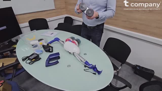 Gadlee GTC-210B — обзор профессиональной поломоечной машины смотреть онлайн