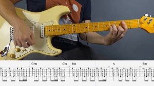 The Cure - Boys Don't Cry Cover (Табулатура) Guitar Tutorial TABS