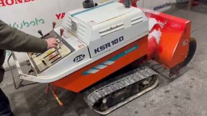 снегоуборщик KUBOTA KSR100DX