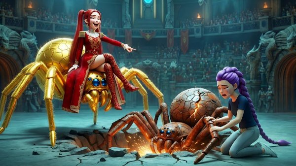 Руми против Миры: Битва Пауков - Охотники на демонов KPOP