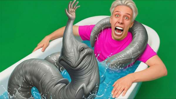 я кинул в ванну ВСЕ БОМБОЧКИ HAND SEA MONSTER в 3:00 НОЧИ !