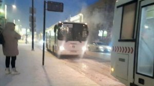 Поездка на автобусе ЛиАЗ-5256 по маршруту 83