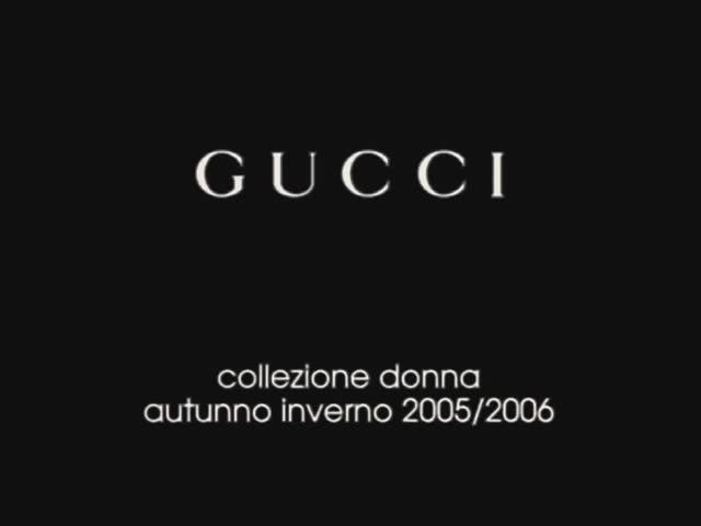 Показ женской коллекции Gucci осень-зима 2005-2006 смотреть онлайн
