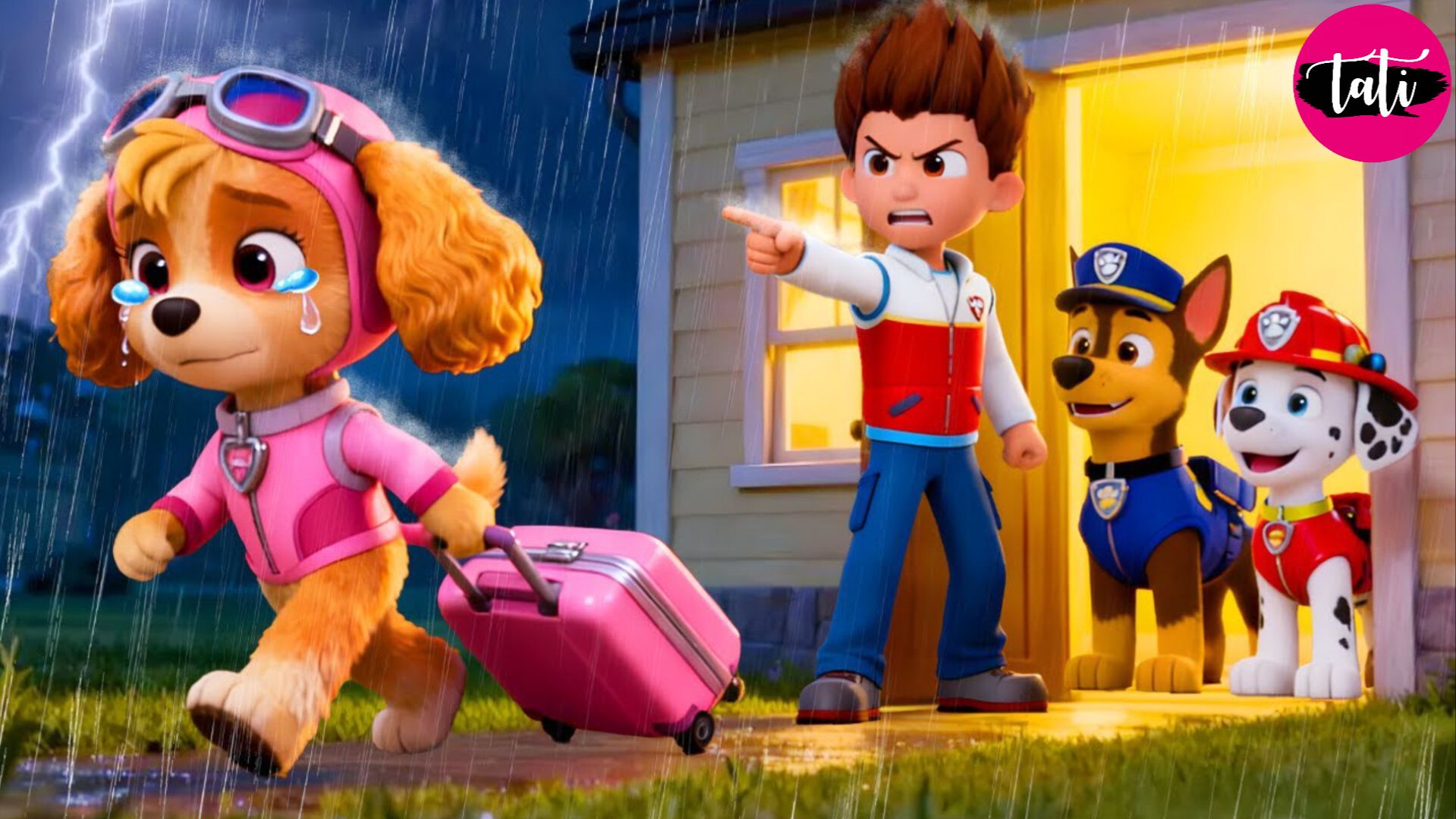 Щенячий патруль и Маршалл. Залипательное видео. Мультфильм для детей и малышей. Анимация 214 смотреть онлайн