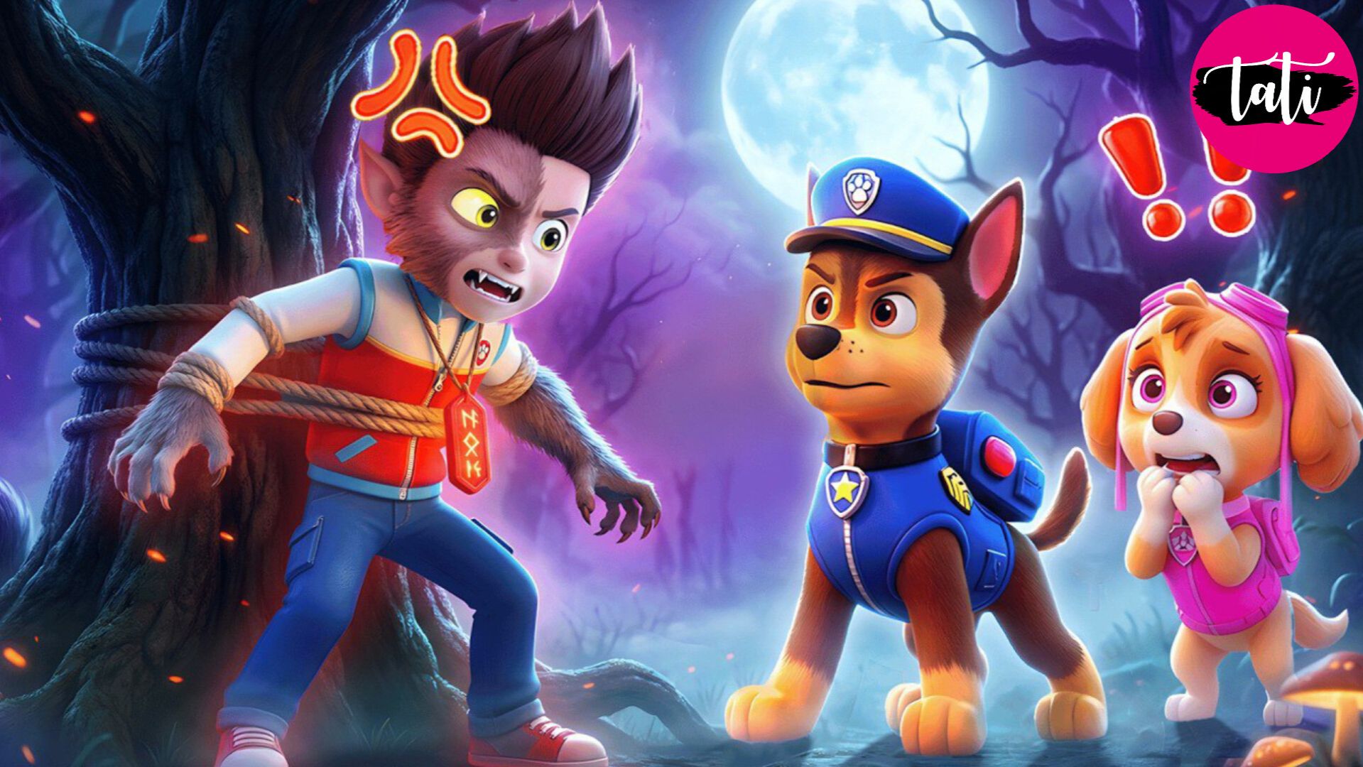 Щенячий патруль и Маршалл. Залипательное видео. Мультфильм для детей и малышей. Анимация 220 смотреть онлайн