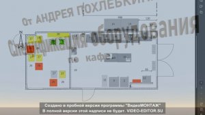 Кафе быстрого питания на 60 метров. Полный обзор.