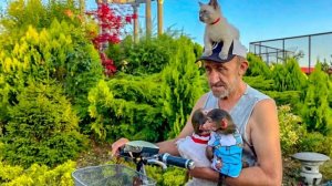 Басик, Степа и Маня КРАСИВО НАРЯДИЛИСЬ и отправились к Люське в гости)))