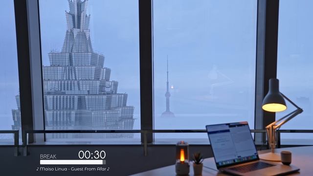 2-Hour Study with Me   Shanghai · Above the Clouds   Pomodoro 50-10   Relaxing Lo-Fi   Day 164
