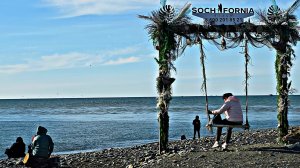 ✅️🌴11 ФЕВРАЛЯ В СИРИУСЕ: +12°, ПОГОДА СКАЗКА. ИДЁМ ПО УЛ.ЦВЕТОЧНАЯ К ПЛЯЖУ СОЧИФОРНИЯ. СИРИУС 2026