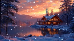 ❄️ ЗИМНЯЯ УСПОКАИВАЮЩАЯ МУЗЫКА ДЛЯ СНА 🎵 ФОРТЕПИАННАЯ РАССЛАБЛЯЮЩАЯ МУЗЫКА ДЛЯ ДУШИ НА ЗАКАТЕ ДНЯ