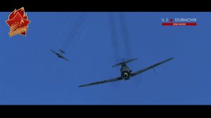 неУдачный день [Ла-5 ФН против Ме.109 и ФВ-190]