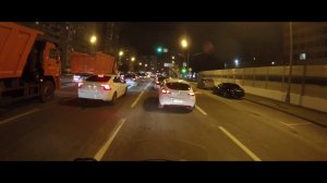 Honda Gold Wing 1500 и вечерние покатушки.