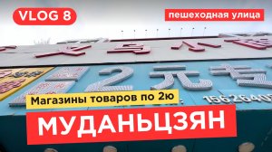 8. VLOG | Муданьцзян | Пешеходная улица | Магазины 2 юаня