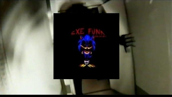 чел убегает от монстра под фонк соника