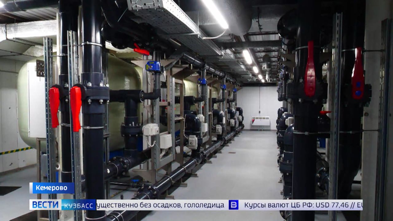 Комплекс очистных сооружений на Искитимке в Кемерове прошёл пусконаладку и готов к работе смотреть онлайн