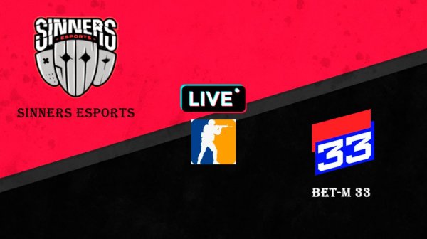 🕹«Sinners Esports» — «BET-M 33» | Трансляция Counter Strike2 IEM Atlanta 2026: Eu CQ