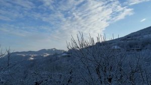 Красивая зима в горах Дагестана #вэтотдень #природныепейзажи #