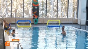 Реабилитация в воде для незрячих