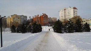 ЗИМНЯЯ ПРОГУЛКА ПО ГОРОДУ🏙️❄️🌥️