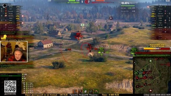 Четкий классный динамичный спортивный бой на Арте - Объект 261.