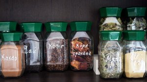 Банки из под кофе для сыпучих продуктов. Красиво и удобно | Организация хранения на кухне