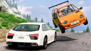 BeamNG Drive - Аварии на высокой скорости