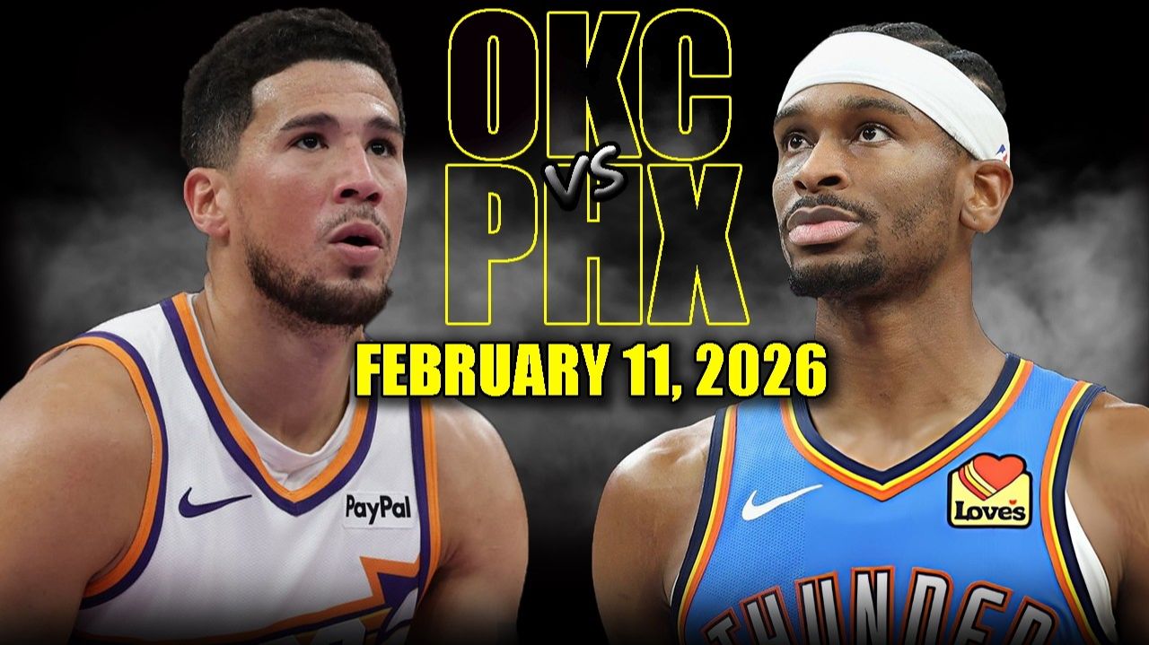 12.02.2026 | ОБЗОР МАТЧА | Финикс Санз - Оклахома-Сити Тандер | Highlights смотреть онлайн
