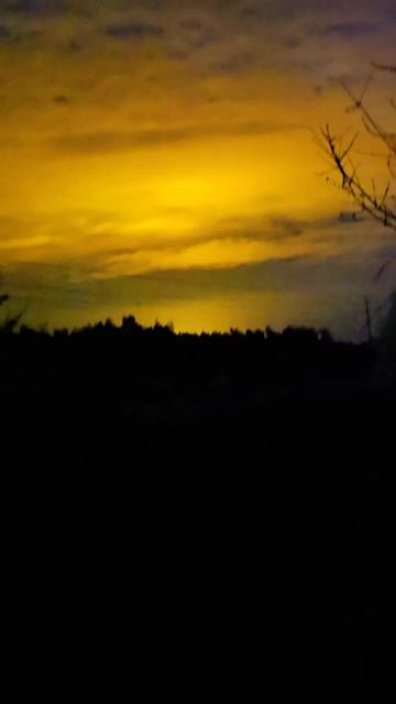 Портал в другое измерение? Невероятное небо сегодня #сияние #небо #теплицы #аномалия #красотаприрод смотреть онлайн