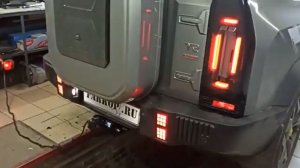 Установка Фаркопа на Jetour T2 2024 гв и блок согласования Flash-FA