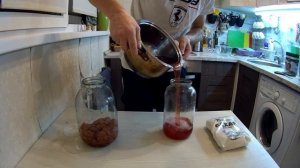 Клубничная наливка!