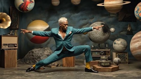 AI Surreal Dance Video ｜ Play It Late, Play It Loud - 4K-(2160p30)