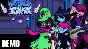 Дельта-рун в FNF! Мод в разразработке на телефон но на ПК полностю есть!