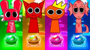 Coffin Dance Спрунки 186 уровень - Мультики про Спрунке | МУЛЬТФИЛЬМЫ SPRUNKI в Tiles Hop