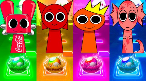 Coffin Dance Спрунки 186 уровень - Мультики про Спрунке | МУЛЬТФИЛЬМЫ SPRUNKI в Tiles Hop