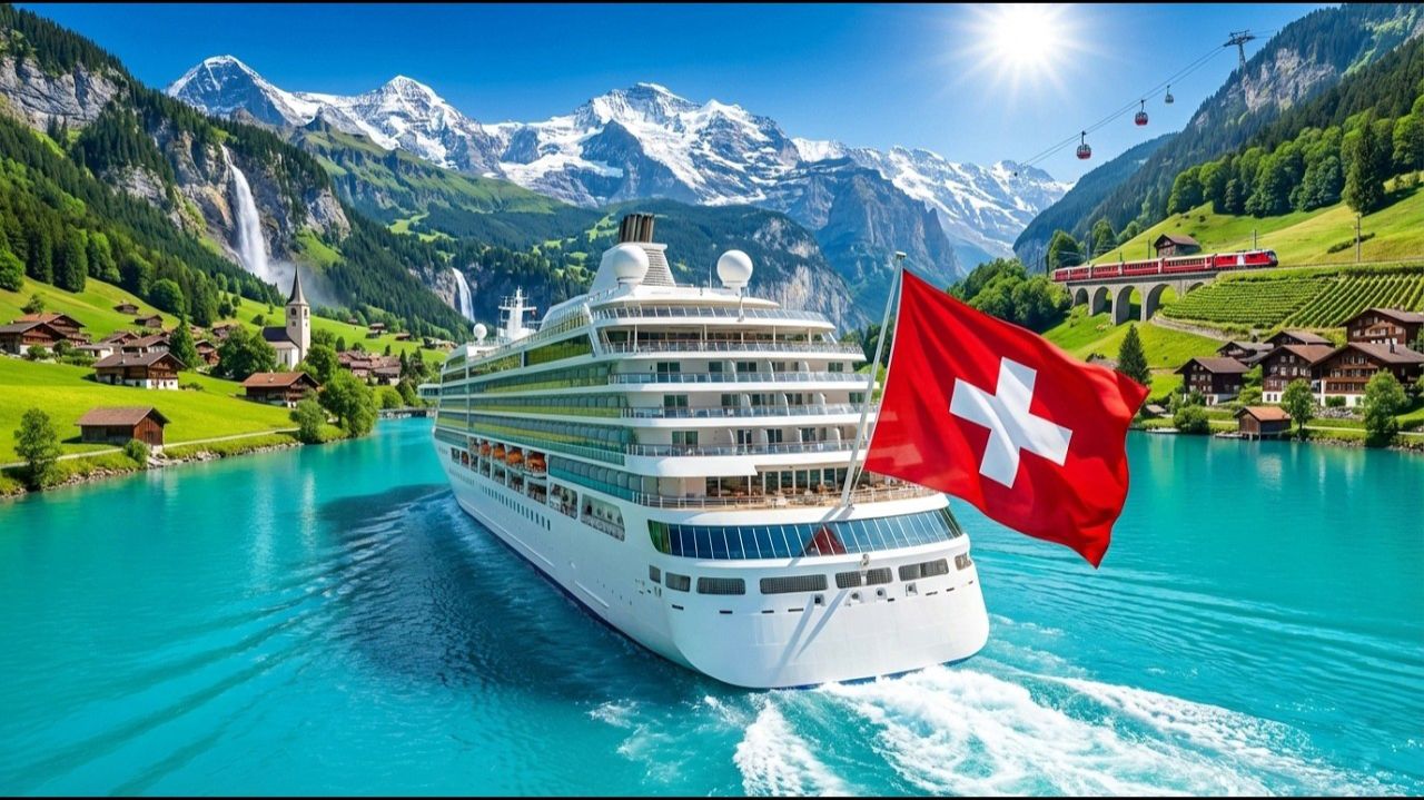 Швейцария - Расслабляющая прогулка по самым красивым альпийским деревням | #шариклайф смотреть онлайн