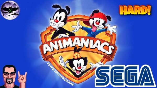 Animaniacs прохождение [ Hard ] | Игра (SEGA Genesis, Mega Drive, SMD) Стрим