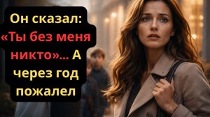 «Я тебя уничтожу» — сказал муж. Но просчитался