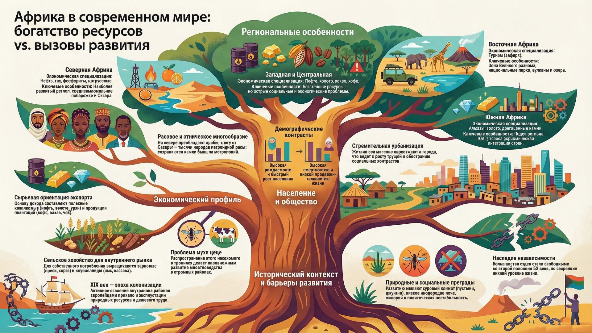 География 7 класс Параграф 29 Африка в мире краткий пересказ