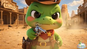 Крутой Ковбой Динозаврик Тоша  - Песенка мультик для мальчиков